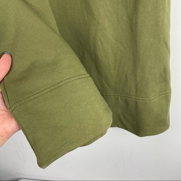 Veronica Beard x Sold Out Green Melanie Wide Leg Sweatpants Ankle Cropped Sz XS - Picture 10 of 12